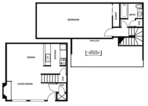 Eden West - 1 Bed - 1 Bath - 950 sq ft